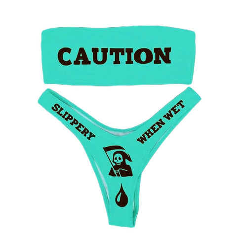 Strapless Tube Bikini